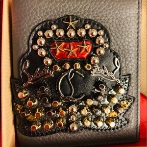 MINT.NEVER USED Christian Louboutin men's wallet